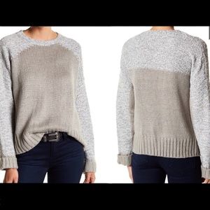 JOHN + JENN Anthropologie Mixed Yarn Sweater